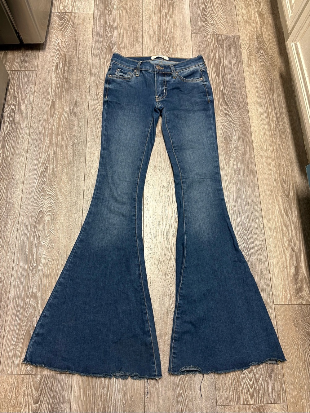 We the free Blue Flared Women's Jeans